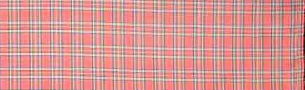 Tartan colour splash